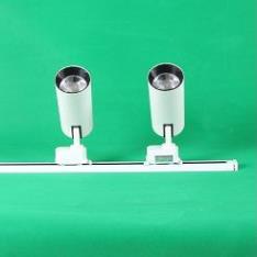 Bộ 4 đèn Led rọi ray ông bơ 30W trang trí shop tặng kèm thanh ray 1m