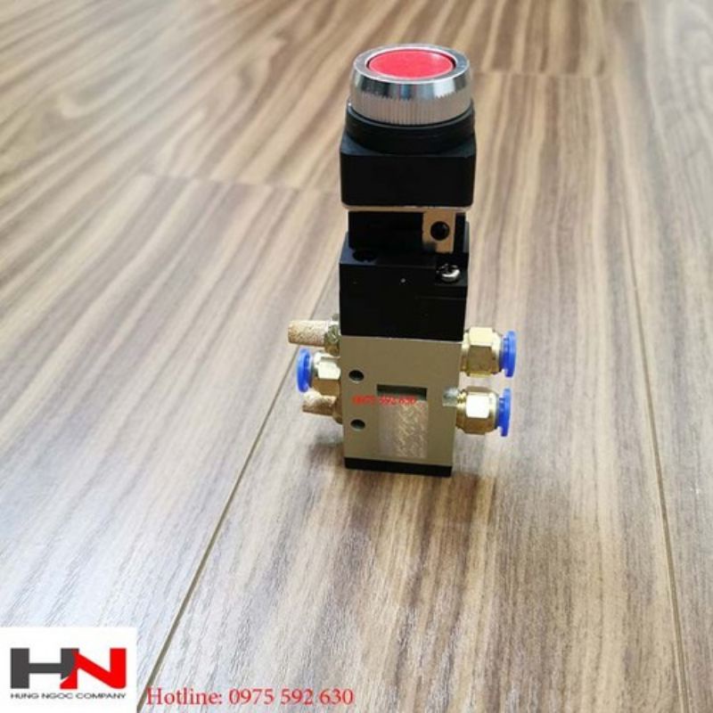 Van cơ nút ấn nhả G522 stnc đủ bộ như hình cắm ống hơi 8