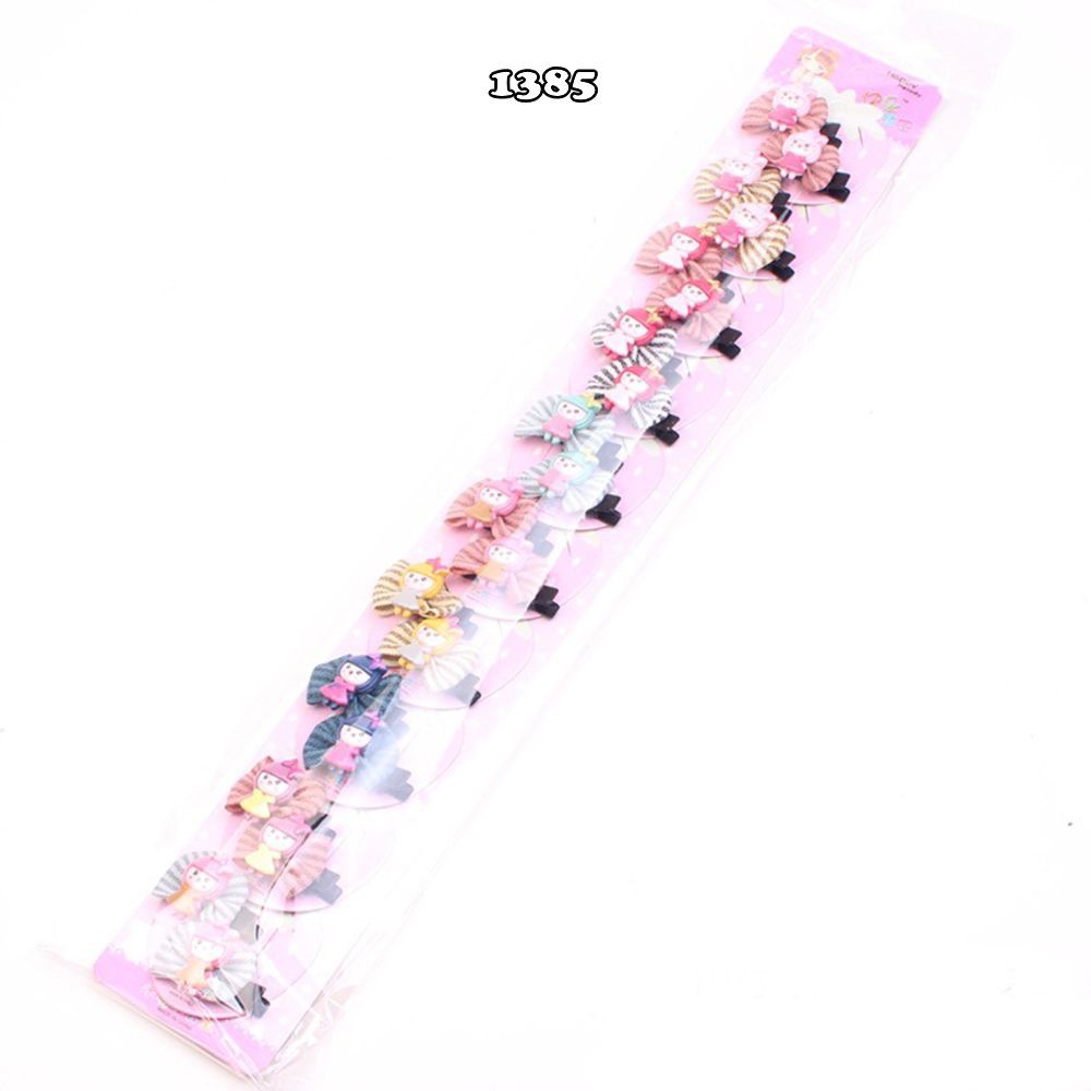 Kẹp tóc nữ ulzzang họa tiết hoạt hình đủ mẫuFREESHIPset cột tóc nhiều màu cute AH1385