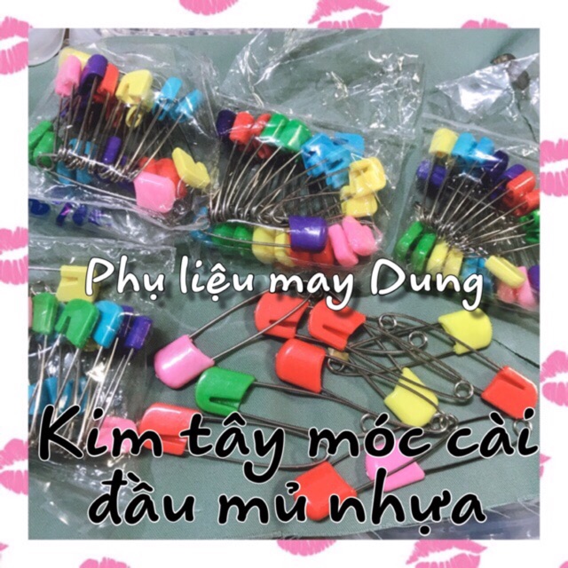 ⭐️ Kim tây đầu mủ đủ màu loại nhỏ: 1 bịch 20 cái⭐️