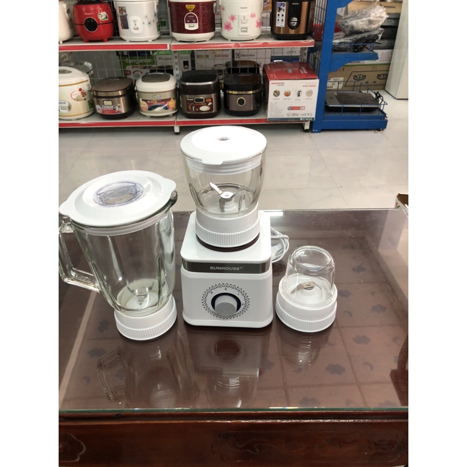 Máy xay sinh tố đa năng Sunhouse SHD5582W cối thủy tinh - Hàng trưng bày