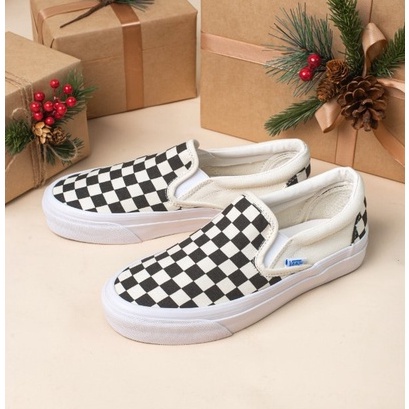 Giày Sneaker Nam, Giày Vans Vault Caro (Slip On Checker) Chính Hãng cho nam nữ