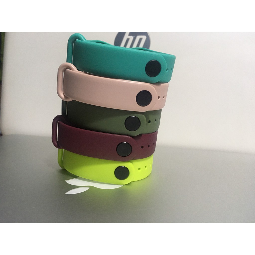 Dây Đeo Chuyên Dụng Cho Mi Band 4/3, Màu Tươi Hơn, Chất Liệu Mềm Và Dày Dặn Hơn