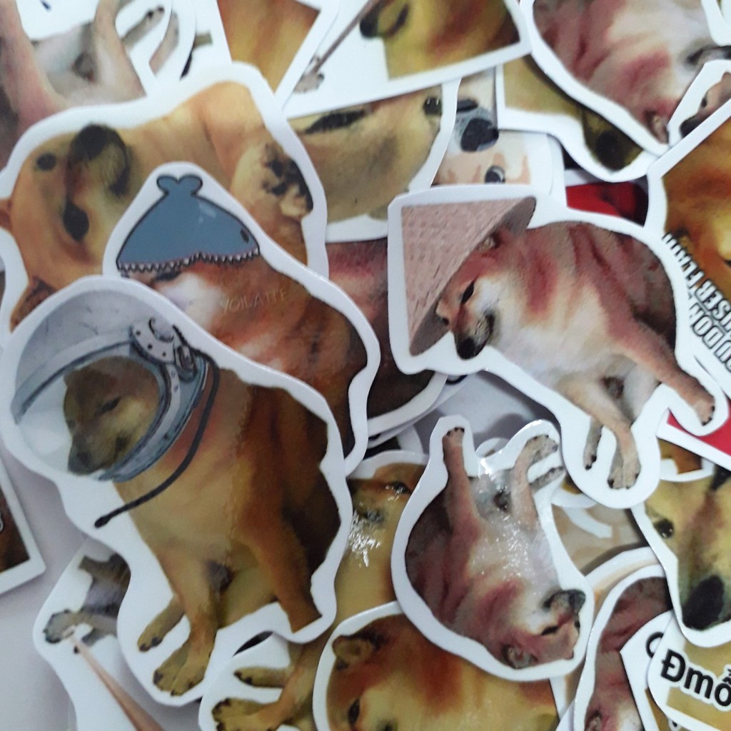 Sticker/ Hình dán Cheems