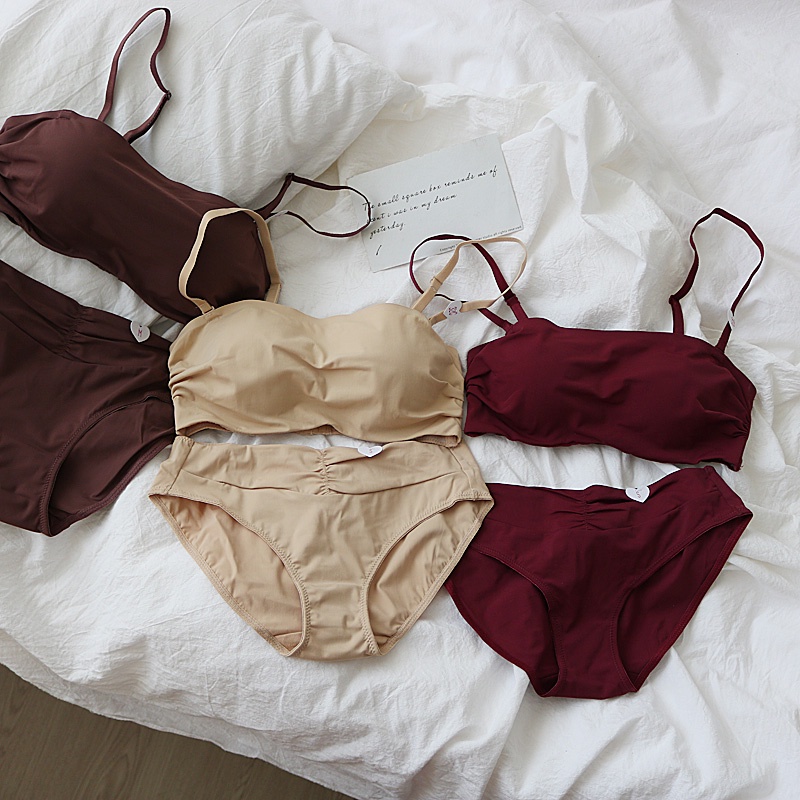 Bộ Đồ Lót Nữ Đúc Su Cao Cấp, Set Nội Y Sexy Co&Com BAN079N Dáng Quây Nâng Ngực Chất Mềm Mịn Co Giãn Thoải Mái | BigBuy360 - bigbuy360.vn