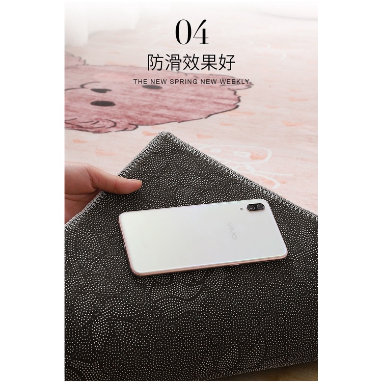 Thảm lót sàn phòng ngủ nhiều kích cỡ