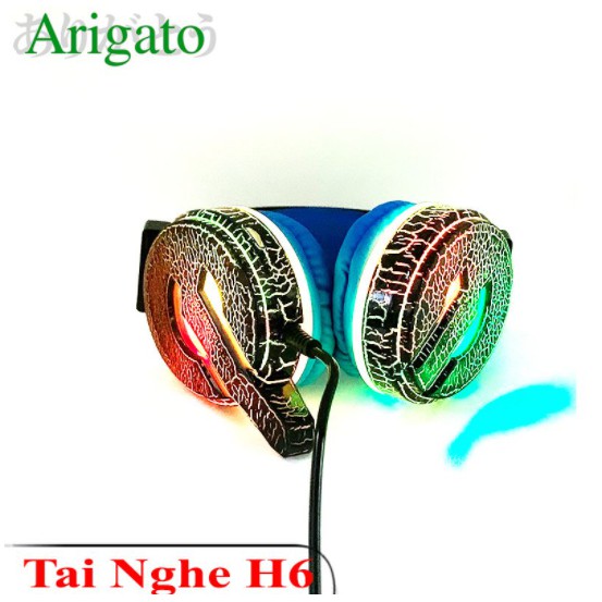 Tai nghe vi tính,tai nghe led đổi màu H6 | BigBuy360 - bigbuy360.vn