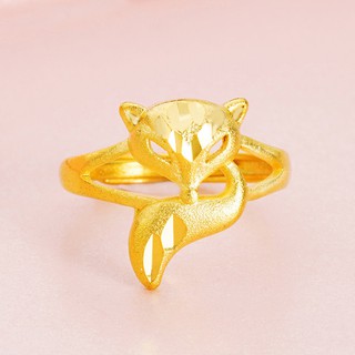 Nhẫn hồ ly ❤️❤️ Nhẫn nữ mạ vàng thiết kế cao cấp - VA015