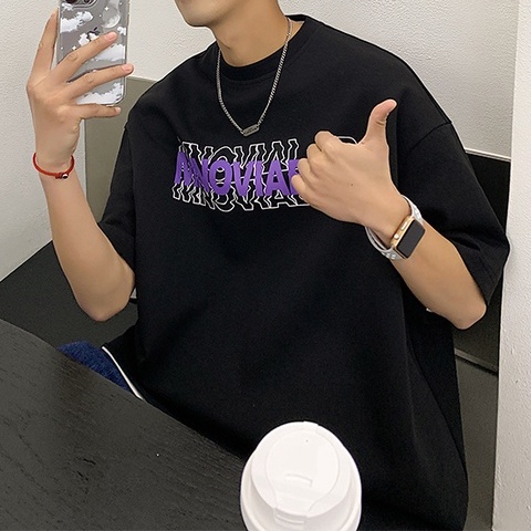 Áo thun form rộng unisex MNOVIAEAB GODMOTHER