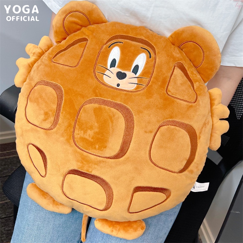 Thú Nhồi Bông Hình Tom Và Jerry Waffle Trang Trí Nhà Cửa