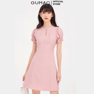 Đầm nữ GUMAC thiết kế 8 mảnh rã cúp DB7101