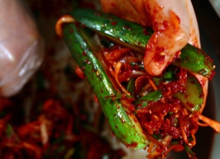 Kim chi dưa leo Hàn Quốc