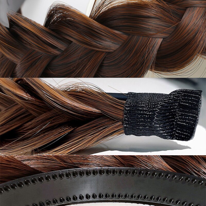 Băng Đô Cài Tóc Kiểu Tóc Tết Phong Cách Bohemian Thời Trang Chống Trượt Cho Nữ