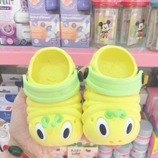 Dép con sâu nhộng cho bé