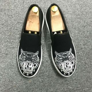 Giày slipon kenzo thêu nam
