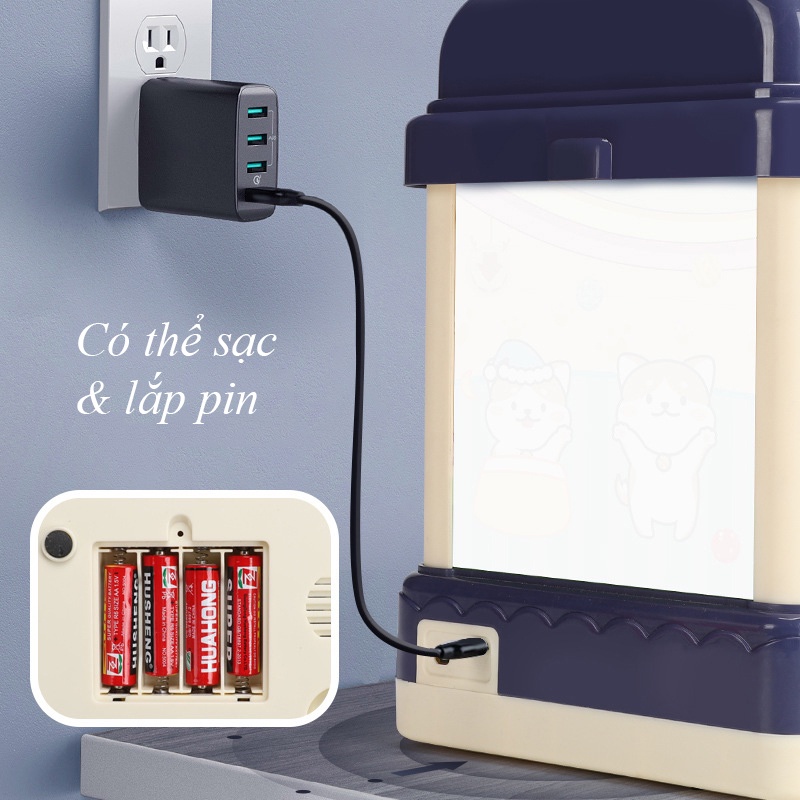 Máy Gắp Thú Bông có nhạc đèn cao 30cm tặng kèm 4 pin AA, Đồ chơi máy gắp thú mini GUDETAMA 1996