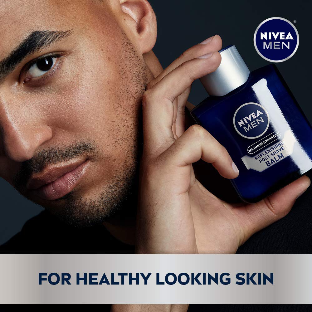 Dưỡng ẩm da sau khi cạo râu cho nam NIVEA Men Maximum Hydration Moisturizing Post Shave Balm 100ml (Mỹ)