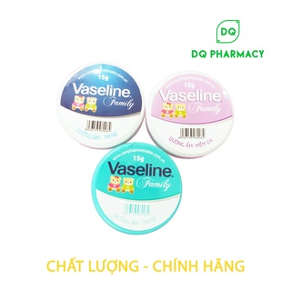 Vaseline Family, kem dưỡng ẩm, khô, nẻ, hăm cho mẹ và bé lọ 15g