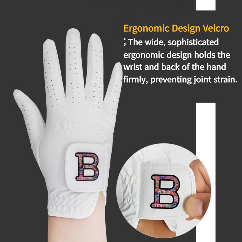 Hàn Quốc  Art B/ da tổng hợp/ Găng tay golf nữ/Golf gloves