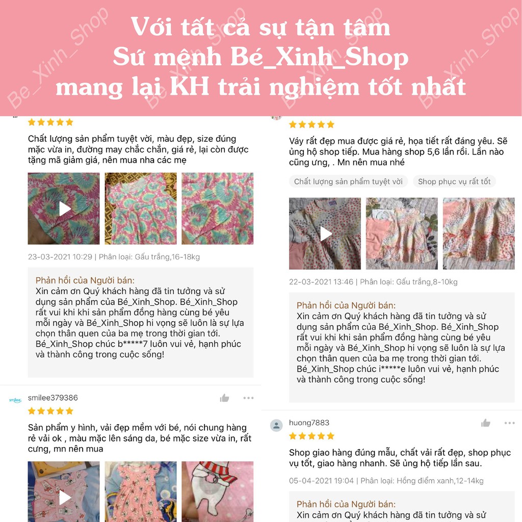 Váy đầm cho bé gái trẻ em hoa nhí XUẤT HÀN [Top Sale] Đầm váy hè cho bé gái thun cotton dáng xòe