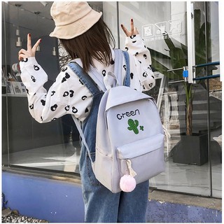 SET BALO xương rồng 4 MÓN, set balo greenx