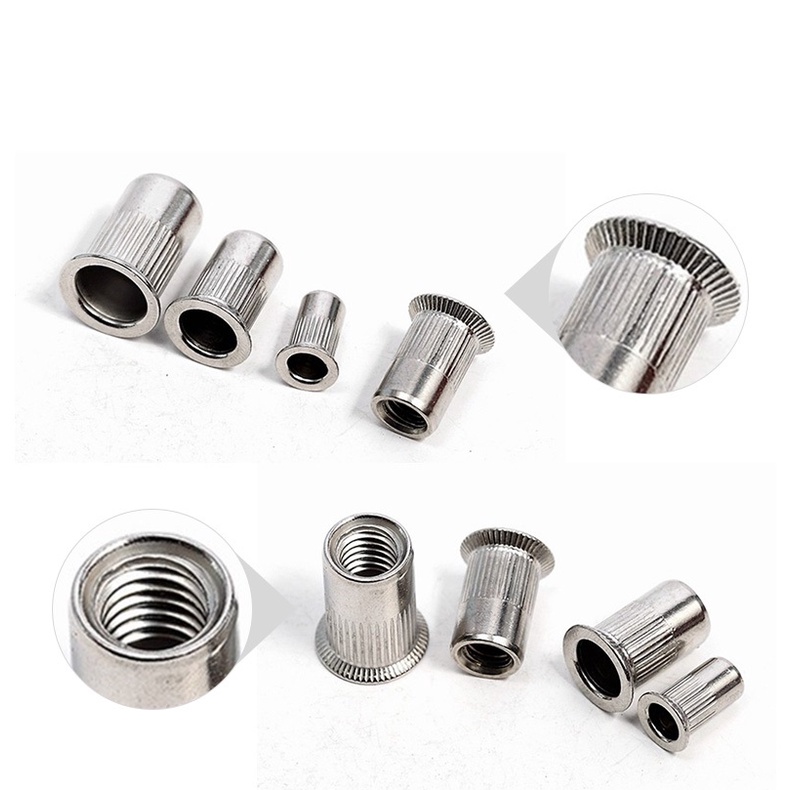 Combo 50c Ốc tán rút inox 304 M5