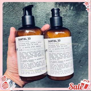 [-20k-TAMDOAN20] Sữa dưỡng thể+Sữa Tắm cao cấp Le Labo Santal 33 (Chính Hãng) 237ml