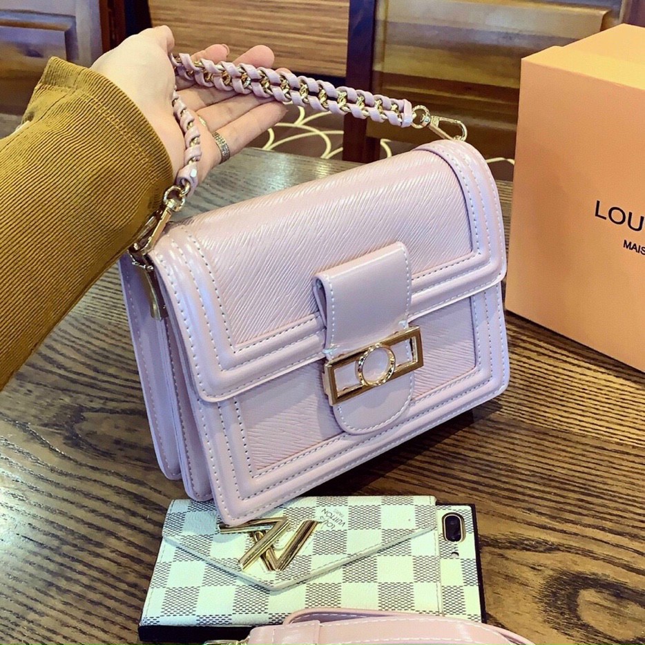 Túi vuông phối dây bính