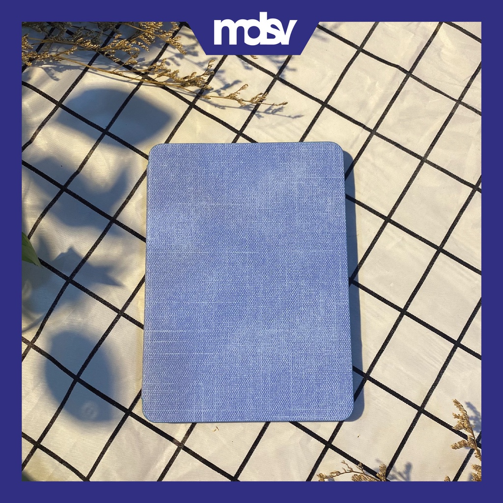 Bao da cover Kindle Paperwhite Gen 5 11th vân vải tự động tắt mở sang chảnh cứng cáp đến giật mình