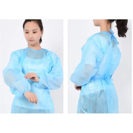 Áo y tế dùng 1 lần dùng trong phun xăm, spa