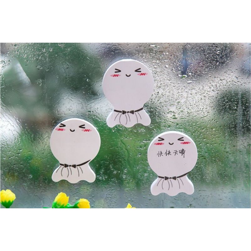 [Sét 60]Giấy NOTE búp bê cầu mưa nắng cute