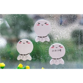 Giấy NOTE búp bê cầu mưa nắng cute