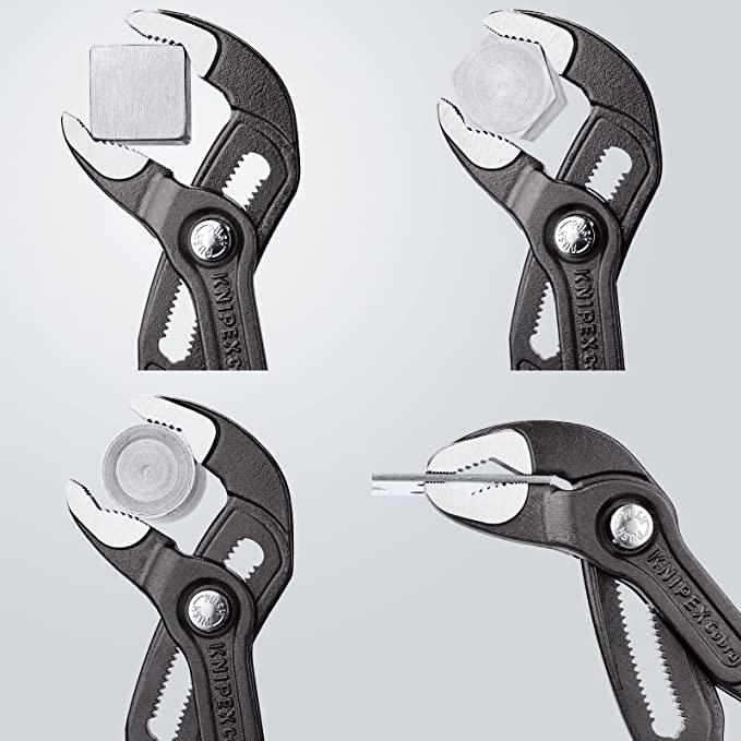 Kìm Nước Mỏ Quạ Knipex Cobra® - 87 02 180 / 87 02 250 / 87 02 250 T/ 87 02 300
