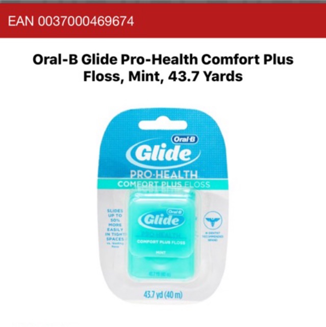 Chỉ nha Khoa Oral-B Glide  ProHealth Comfort Plus Floss