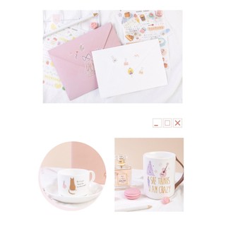 STICKER giấy đơn giản nhẹ nhàng