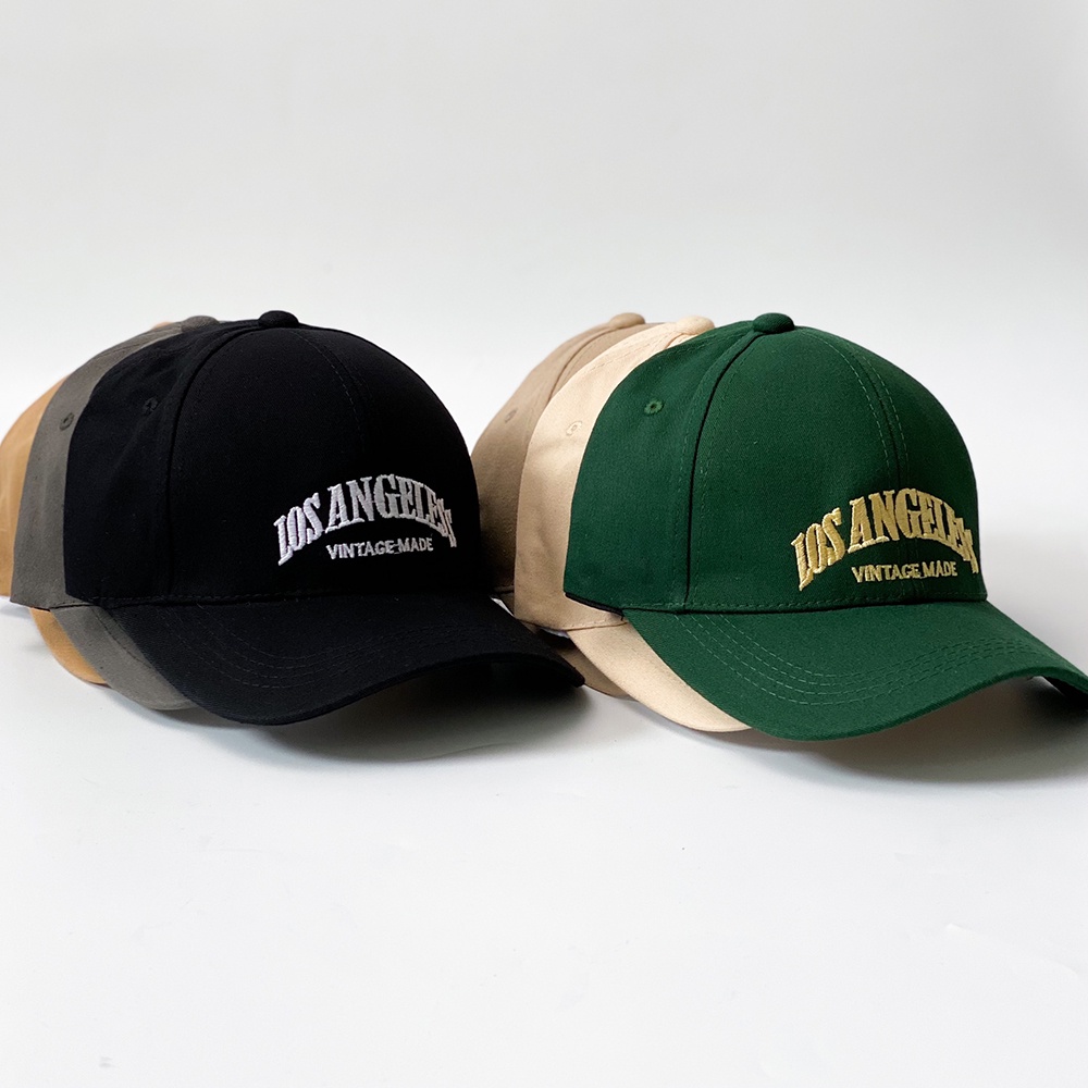Mũ lưỡi trai thời trang nam nữ thêu chữ  LOSANGELESS phong cách nón kết đẹp AH1663