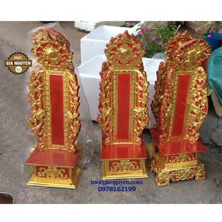 Bài vị hoả long-bài vị gia tiên-bài vị thờ-đồ thờ gỗ hương - Hàng cao cấp uy tín