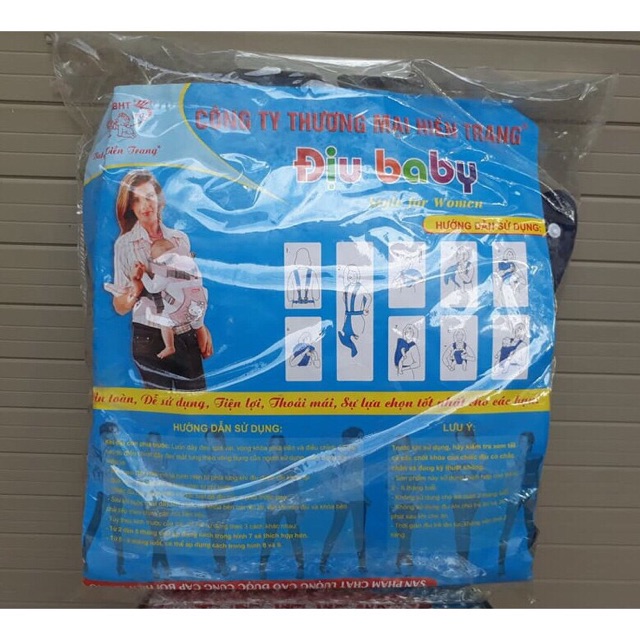 Địu trẻ em Baby 4 tư thế loại 1