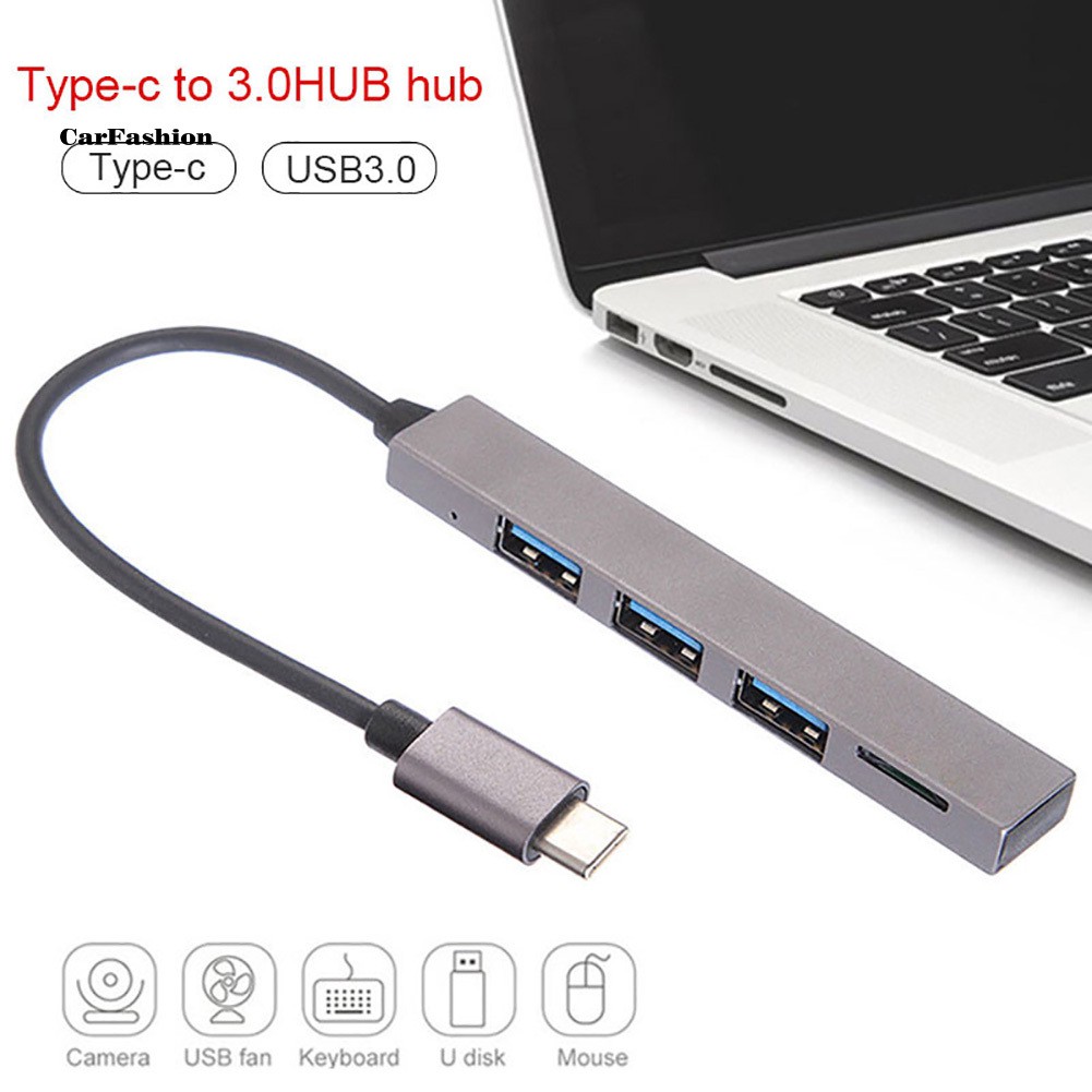 Bộ chuyển đổi đầu USB-C 3.0 cho macbook pro/ macbook air 3 trong 1