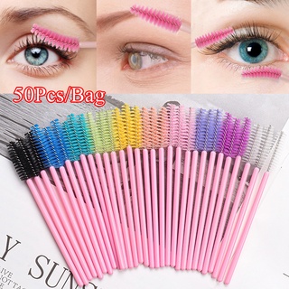 Set 50 cọ chuốt lông mi / lông mày dùng một lần tiện dụng