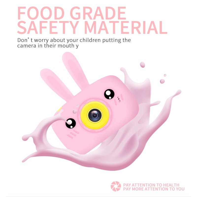 Máy ảnh kỹ thuật số trẻ em máy ảnh mini sinh nhật món quà giáng sinh cô gái cậu bé máy ảnh đồ chơi trẻ em Ngày trẻ em