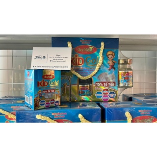 Lốc 6 tặng 1 lọ yến sào trẻ em skynest kid gold 15% bổ sung hmo