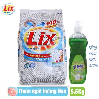 Bột giặt Lix 5.5kg (tặng NRC 400g)