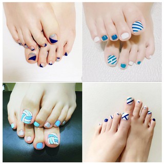 Miếng dán móng chân - Nail Wraps (22 miếng dán khô)