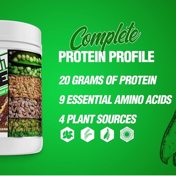 Sữa Thực Vật Nutrex Plant Protein Nguồn Gốc Thực Vật, Dinh Dưỡng Ăn Chay, Thuẩn Chay