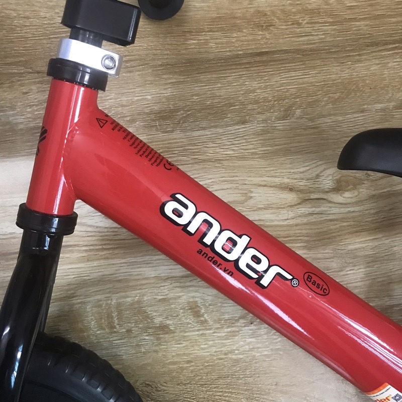 Xe thăng bằng, xe cân bằng chính hãng Ander Màu Đỏ, tặng chuông xe