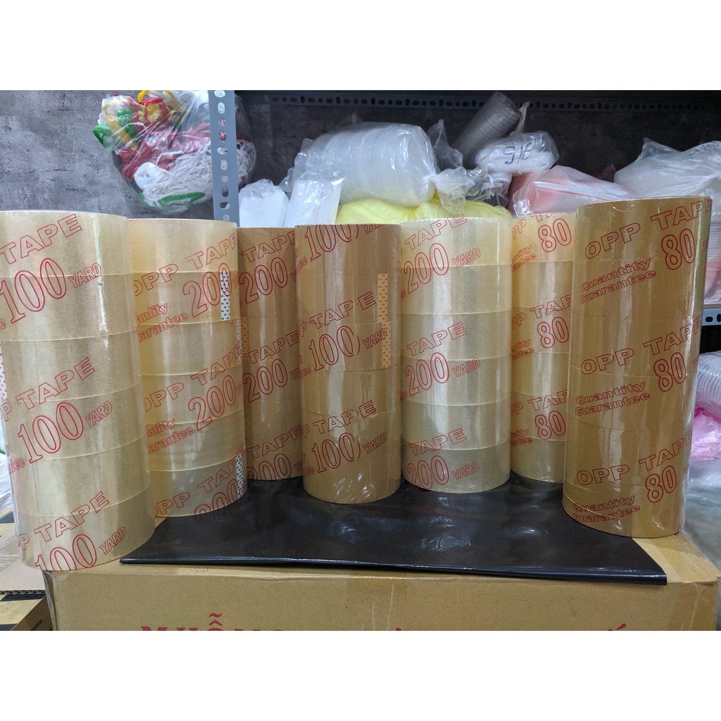 Băng keo 100 yard  / 200 yard  * SIÊU DÀY LÕI MỎNG _ HÀNG TỐT