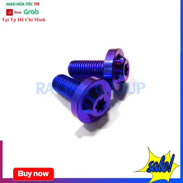 Ốc 10li25 GR5 Gắn Heo Dầu Xe Máy Nhiều Màu