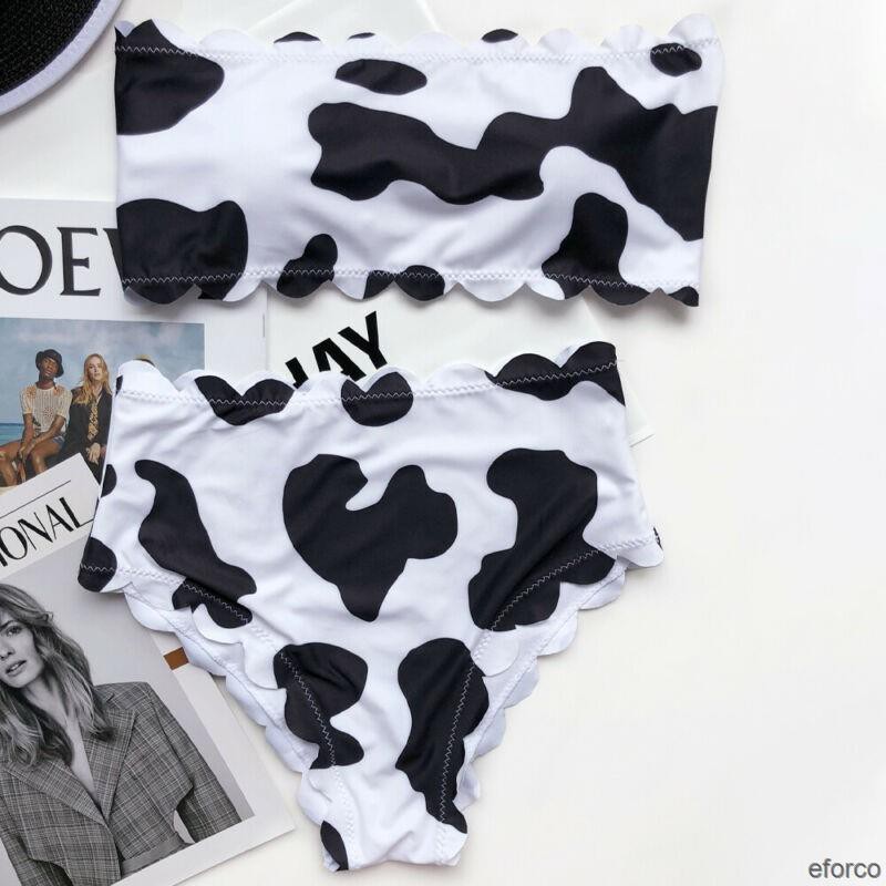 Bikini họa tiết bò sữa gợi cảm cho nữ | BigBuy360 - bigbuy360.vn