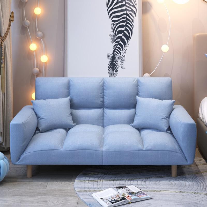 Ghế sofa lười căn hộ nhỏ cho thuê phòng có thể gấp lại giường ngủ đơn giản trải chiếu tatami ban công <